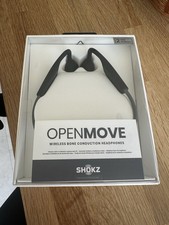Grey Shokz S661 OpenMove Bone Conduction Wireless Headphones Bluetooth NEW