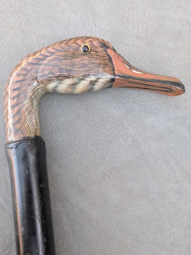 Walking stick duck head - duck,