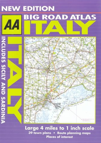 Big road atlas italy aa - big,
