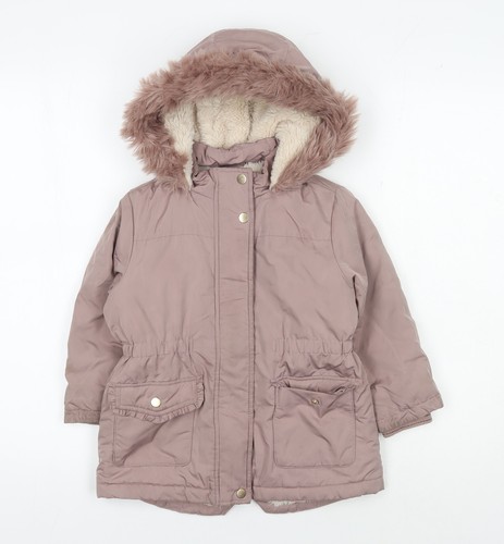 Next girls brown parka - girls,
