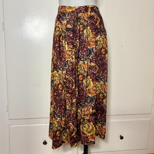 Vintage 90s rayon - warm, tone