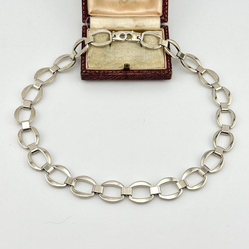 Vintage chunky geometric link - vintage,
