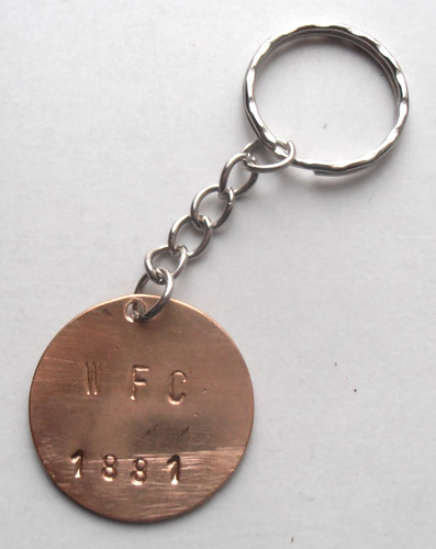 Watford keyring 1881 - 1881, penny