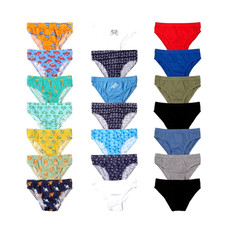 Boys 7 Pack Cotton Rich Briefs