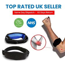 Tennis Elbow Support Strap - Arm Compression for Arthritis & Golf Pain Relief UK