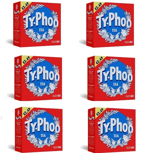 Typhoo black tea bags - bags,