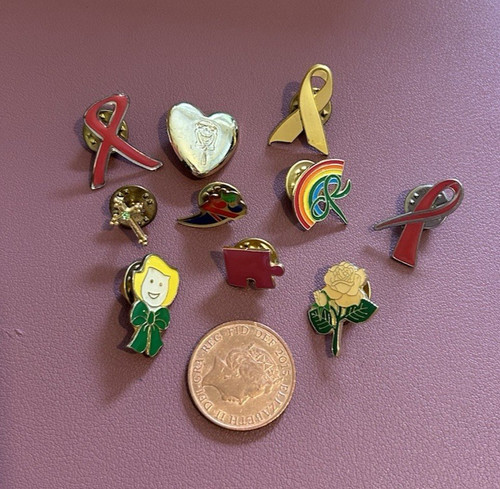 Job lot enamel pin - 10,