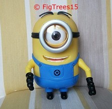 Minion Stuart Talking 3D 20cm Figure With Poseable Arms Toy Rare Collectable D11