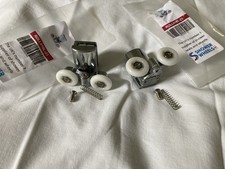 Two Replacement Bottom Rollers  for Curved Shower Door