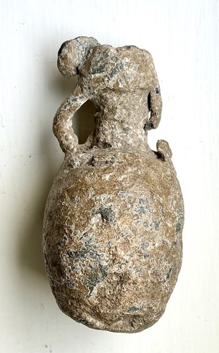 Roman lead miniature amphora - miniature,