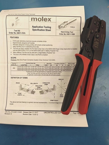 Molex 63811 7000 - 63811-7000, 18-14