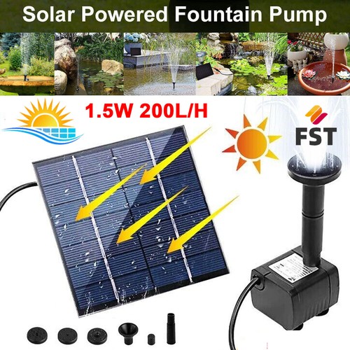 Solar powered floating - floating, pump
