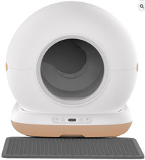 WeeKett Smart Cat Litter Box with App, Large 75L Capacity, Self Cleaning