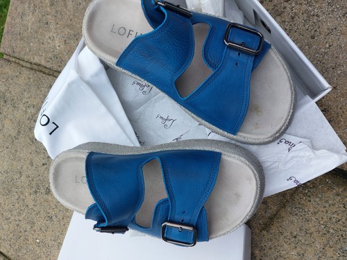 Lofina sandals blue size - blue, 6/39