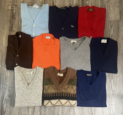 Lot vintage knit - of, 10