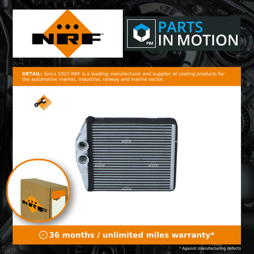 Heater matrix fits - fiat, coroma