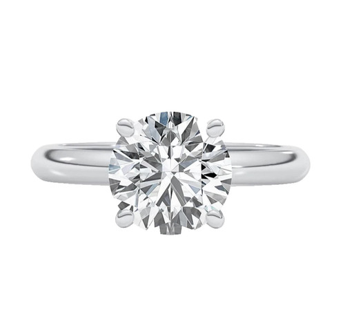 14k white gold lab grown - 14k,