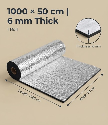 Foil foam van insulation mat - foil,