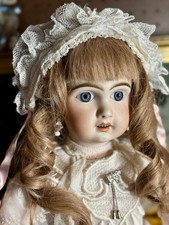 Antique Jumeau Bébe Size 63 Cm Bisque Head open Mouth Tall Jumeau 21 Inche