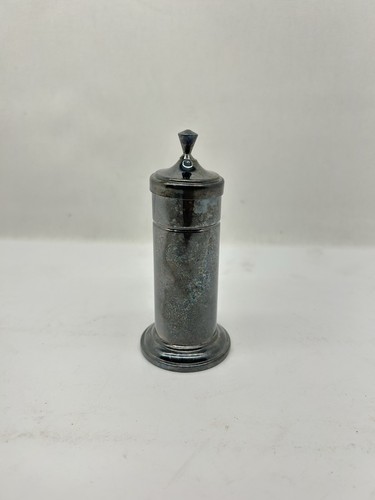 Vintage silver plate toothpick - plate,