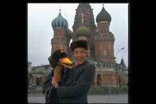 Rod Hull with his puppet Emu