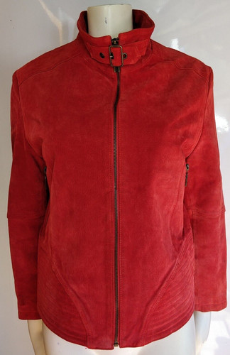 Vintage ladies red leather - ladies,