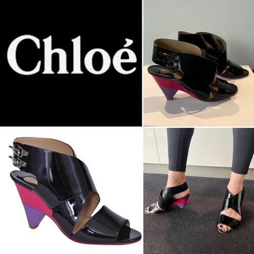 Chloe 729 black pink purple - $729, pink,