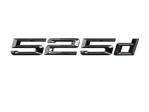 Silver chrome 525d car flat - chrome,