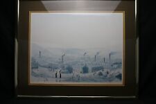 Vintage(1970s) GW Birks(b1929-1993) Framed Signed Artist Proof of "Chumping"