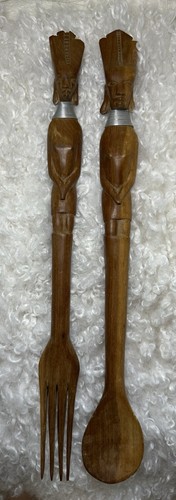 Vintage african hand carved - vintage,