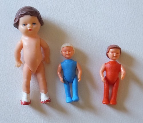 Three miniature vintage - miniature,