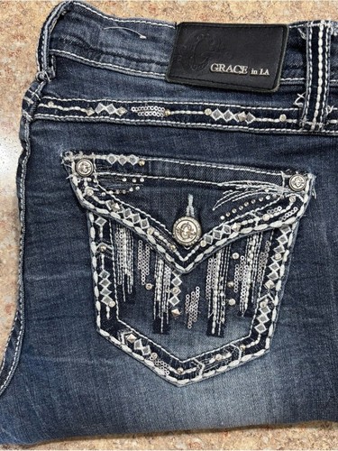 Grace women dark wash - in, la