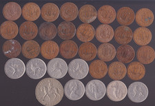 OLD HALF PENNIES / OLD TEN