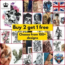 Temporary Tattoo Womens Mens