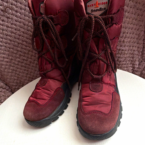 Ladies burgundy sympatex - burgundy, ankle
