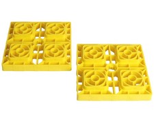 2x Base Plates Backing Plates