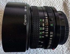 Canon FD 50mm f/1.8 Lens