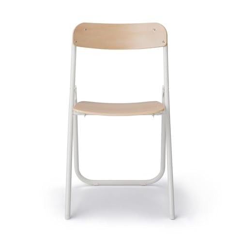 Muji steel pipe folding chair - folding,