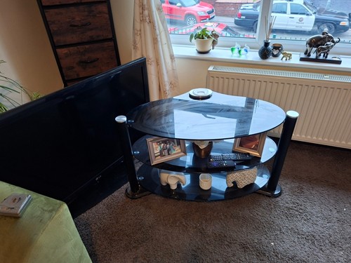 Stand cabinet glass - tv,