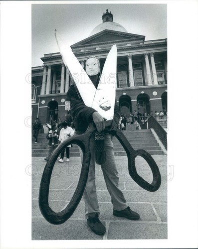 1991 press photo man giant - 1991,