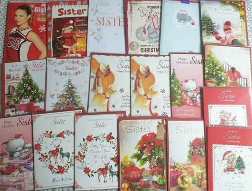 Christmas cards sister - -,