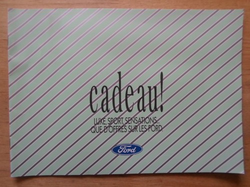 Ford range 1990 french - ford,