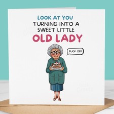 Funny Birthday Card - sweet