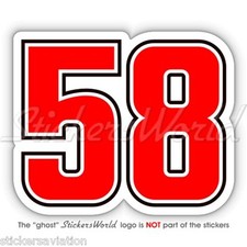 Marco simoncelli aufkleber - marco,