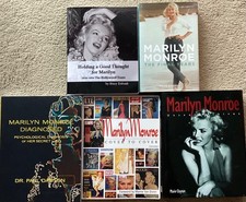 Marilyn Monroe Book Lot of 5