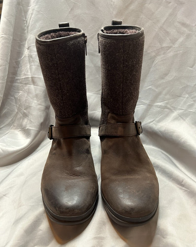 Ugg waterproof brown leather - waterproof,