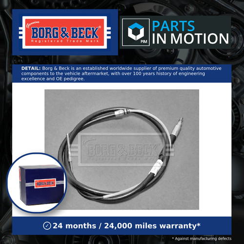 Handbrake cable fits bmw - handbrake,