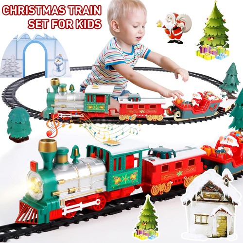 Christmas train set track - train,