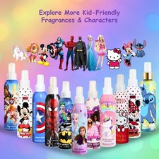 Children Eau de Cologne Natural Perfume Spray for Kids - Pack of 2 - 200ml
