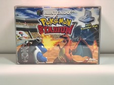 Box Protector N64 Pokemon Stadium Nintendo 64 Strong 0.5mm Plastic Display Case
